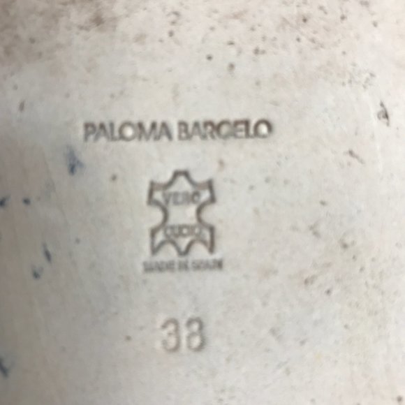 Paloma Barcelo Henry Constance Chunky Braided Platform Thong Sandals Size 38 - Picture 10 of 15